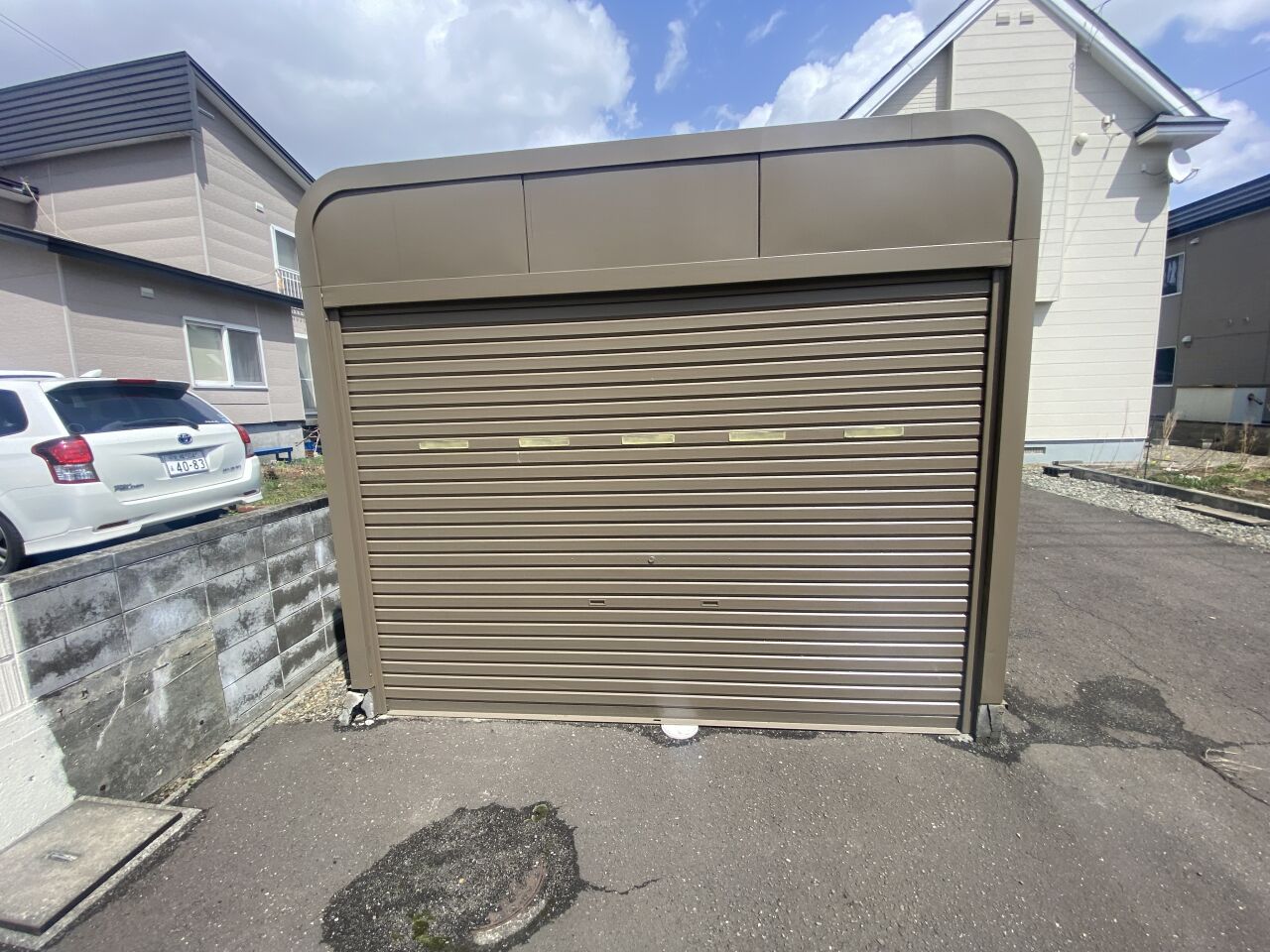 岩見沢市美園 中古戸建 ガレージ