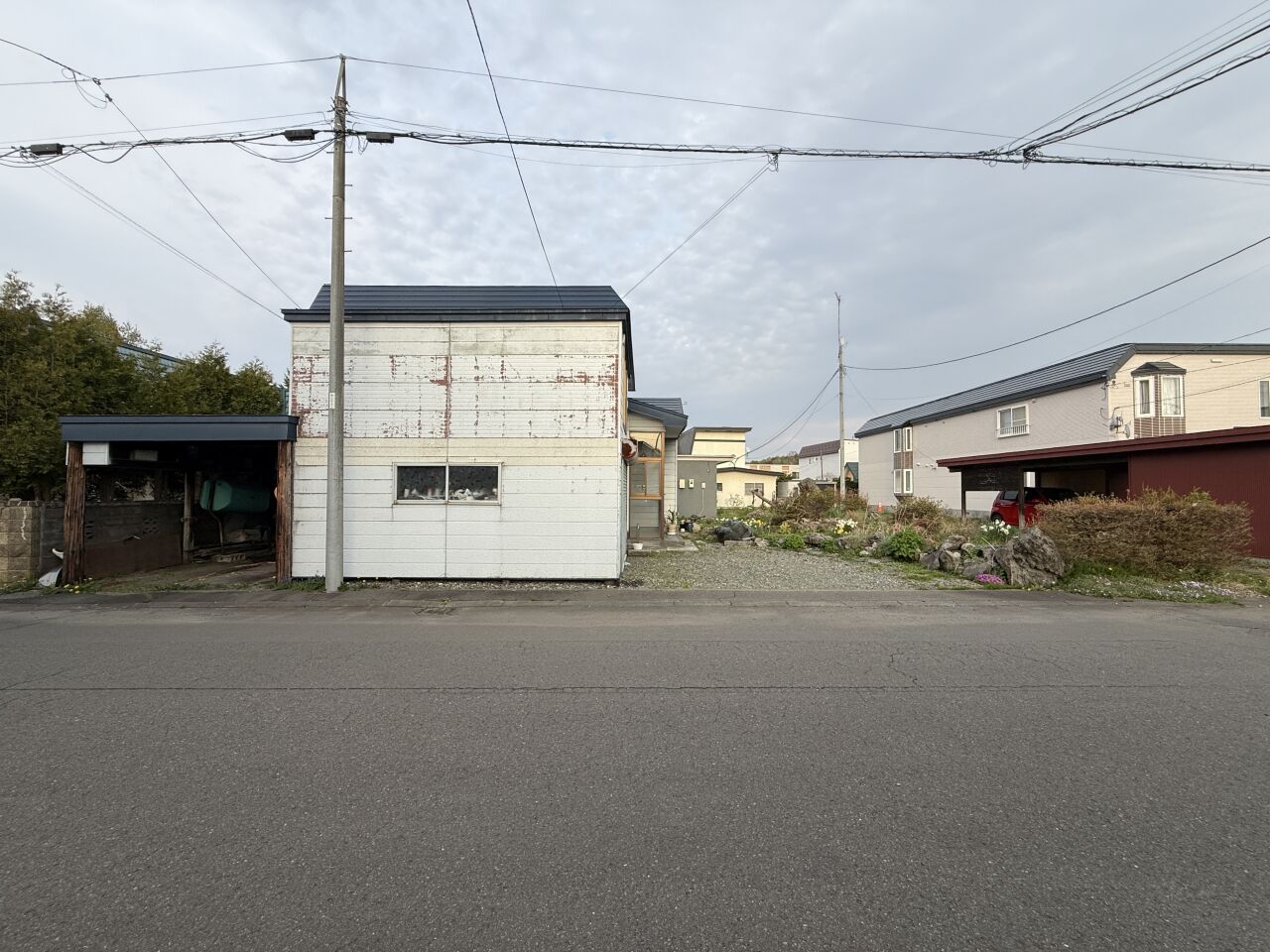 千歳市桂木4丁目 売土地 現地外観2
