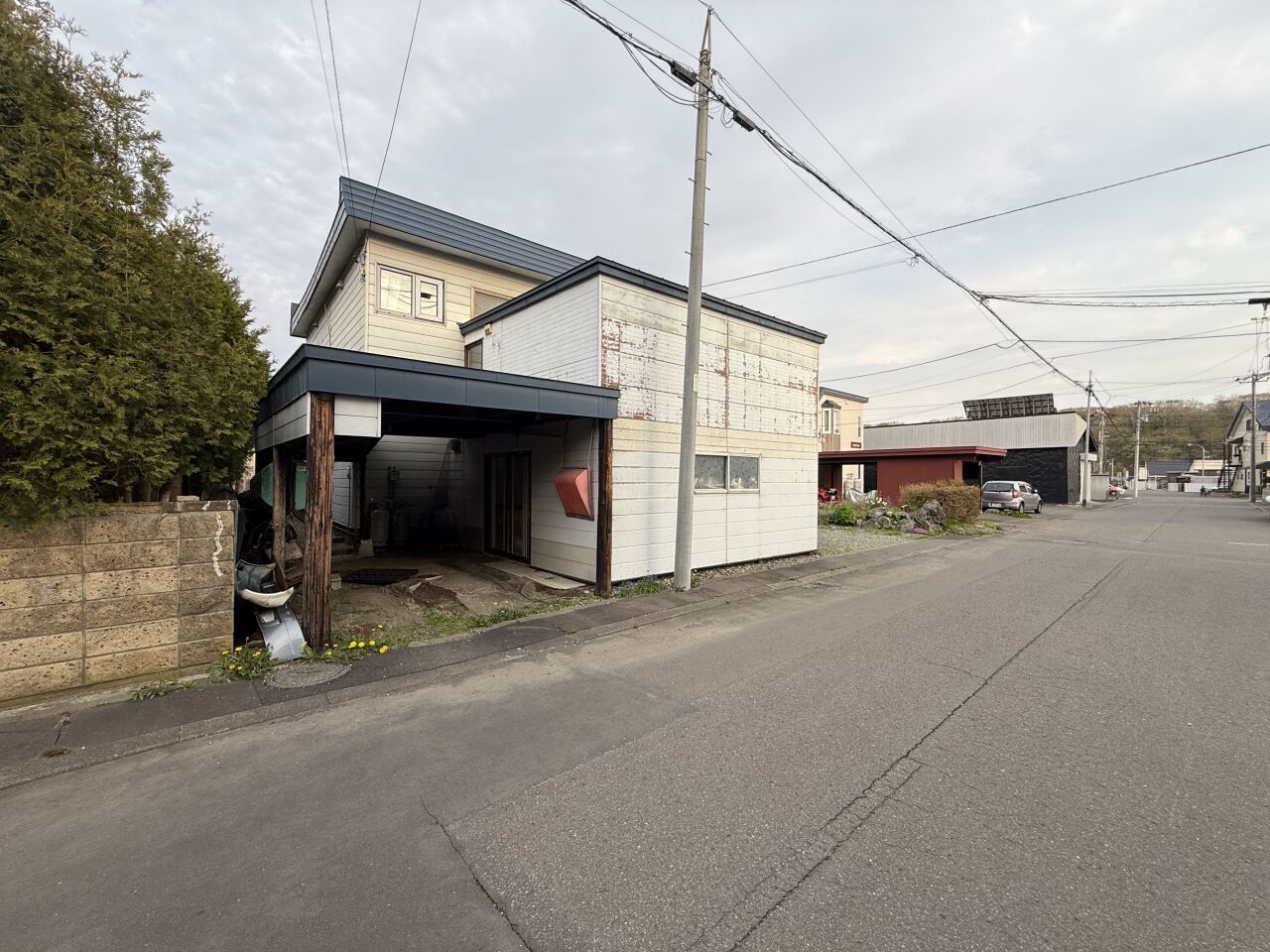 千歳市桂木4丁目 売土地 現地外観3