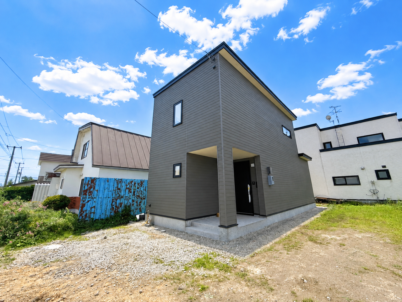 恵庭市柏陽町3丁目 新築戸建 外観