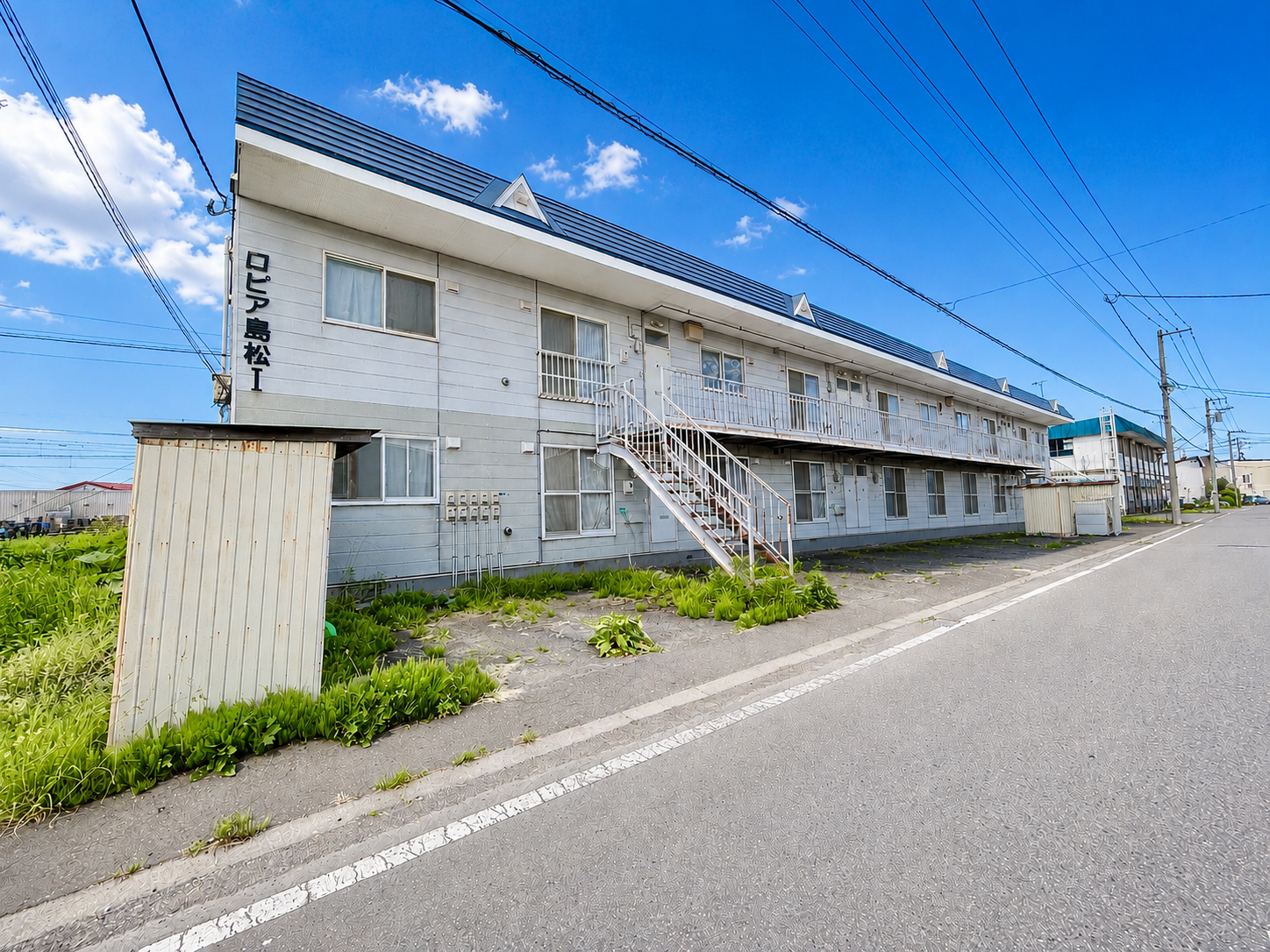恵庭市島松寿町 ロピア島松Ⅰ 外観
